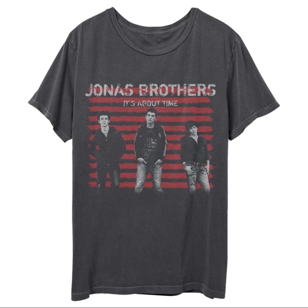 Jonas Brothers Throwback Tee It’s About Time